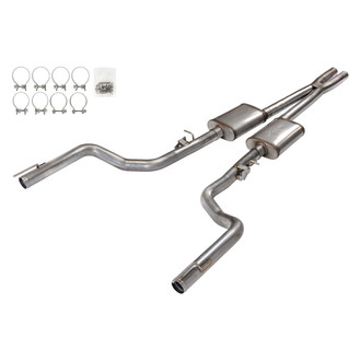 Pypes® - 409 SS Cat-Back Exhaust System with Split Rear Exit