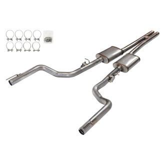 Pypes® - 409 SS Cat-Back Exhaust System with Split Rear Exit