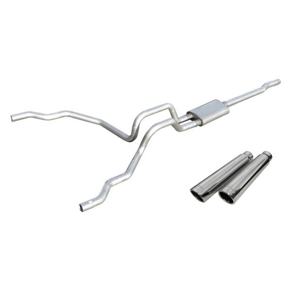 Pypes® - 409 SS Cat-Back Exhaust System, Ford F-150
