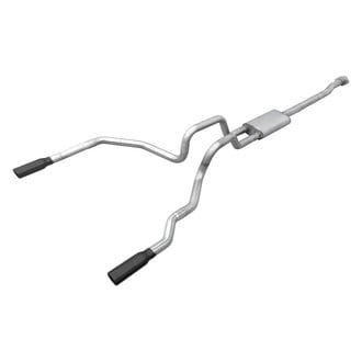 Pypes® - Phantom Series™ 304 SS Cat-Back Exhaust System with Split Rear Exit