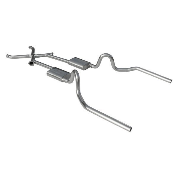 Pypes® - 409 SS X-Pipe Crossmember-Back Exhaust System, Pontiac GTO