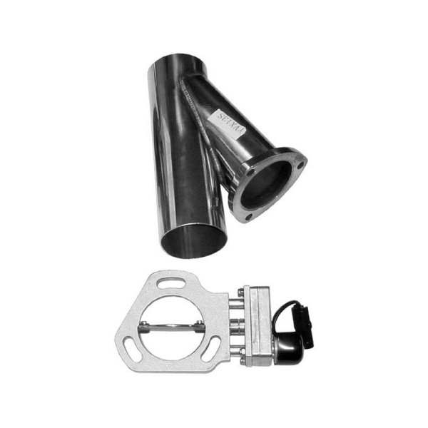 Pypes Performance Exhaust® HVE13K Single Electric CutOut Kit with Y