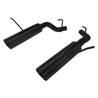 Pypes® SDD19MSB - Pype Bomb™ 409 SS Axle-Back Exhaust System with Split Rear Exit