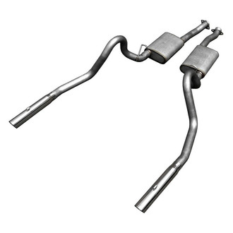 Pypes® - 409 SS Cat-Back Exhaust System with Split Rear Exit