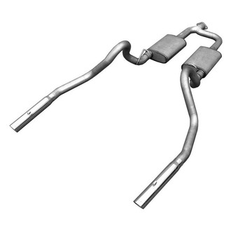 Pypes® - 409 SS Cat-Back Exhaust System with Split Rear Exit