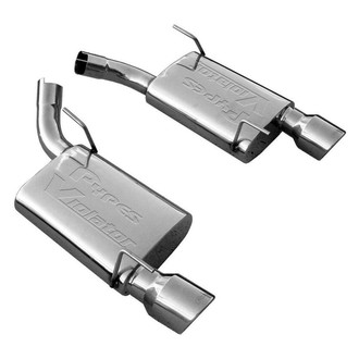 Pypes® - 304 SS Axle-Back Exhaust System with Split Rear Exit
