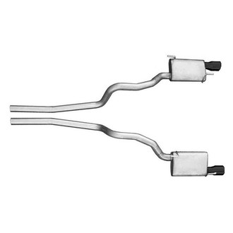 Pypes® - 409 SS Cat-Back Exhaust System with Split Rear Exit