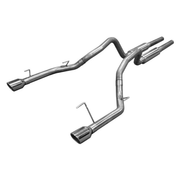 Pypes® - Stainless Steel Mid-Muffler Cat-Back Exhaust System