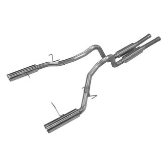 Pypes® - 409 SS Cat-Back Exhaust System with Split Rear Exit