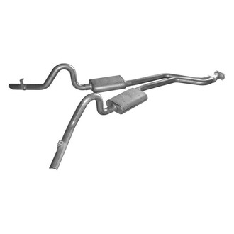 Pypes® - 409 SS Cat-Back Exhaust System with Split Rear Exit