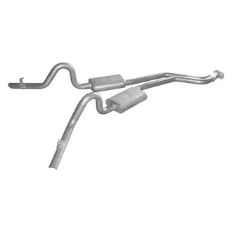 Pypes® - 409 SS Cat-Back Exhaust System with Split Rear Exit