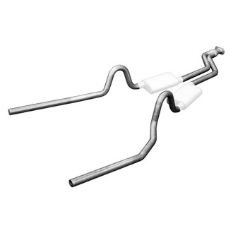 Pypes® - 409 SS Cat-Back Exhaust System with Split Rear Exit
