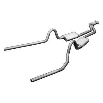 Pypes® - 409 SS Cat-Back Exhaust System with Split Rear Exit