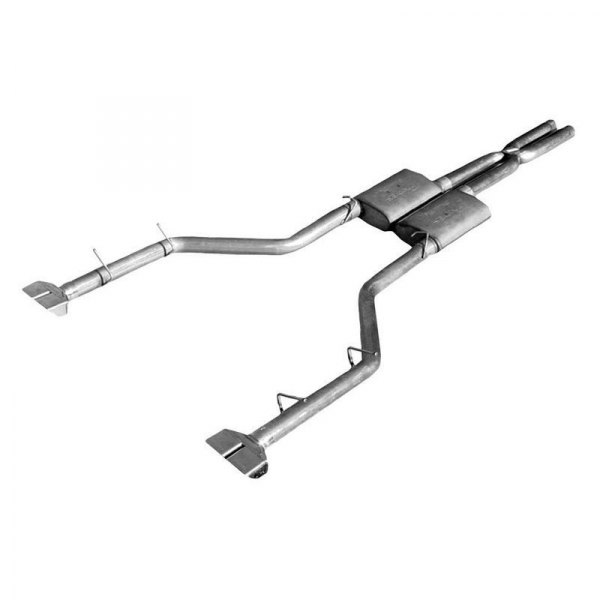 Pypes® - 409 SS Cat-Back Exhaust System, Dodge Challenger