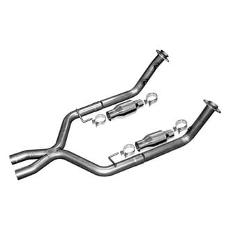 Pypes® - 409 SS X-Pipe with Metallic Substrate Catalytic Converters