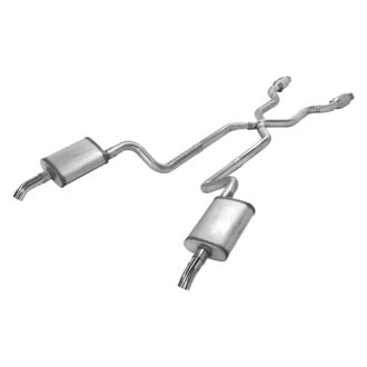 Pypes® - 409 SS Header-Back Exhaust System with Split Rear Exit