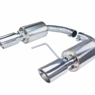 Pypes® - Pype Bomb™ 304 SS Axle-Back Exhaust System with Split Rear Exit