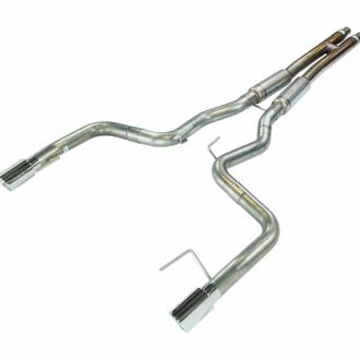 Pypes® - 409 SS H-Bomb Cat-Back Exhaust System with Split Rear Exit