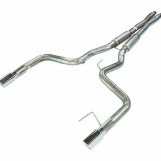 Pypes® - 409 SS X-Bomb Cat-Back Exhaust System with Split Rear Exit