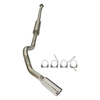 Pypes® - 409 SS Cat-Back Exhaust System with Single Side Exit