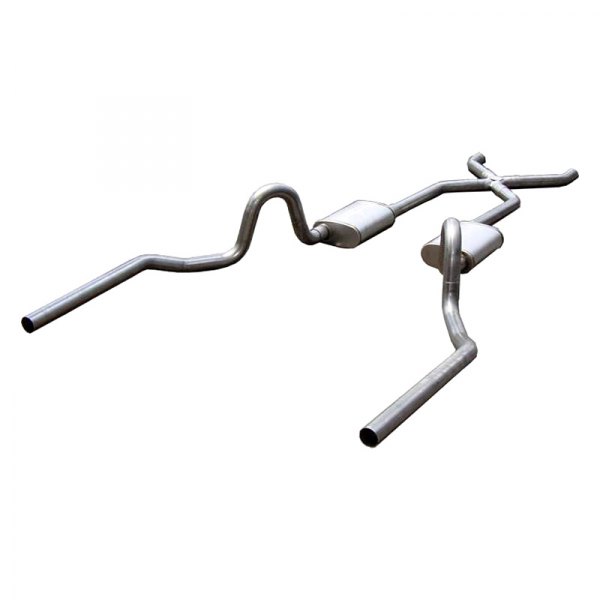 Pypes® - 409 SS X-Pipe Crossmember-Back Exhaust System