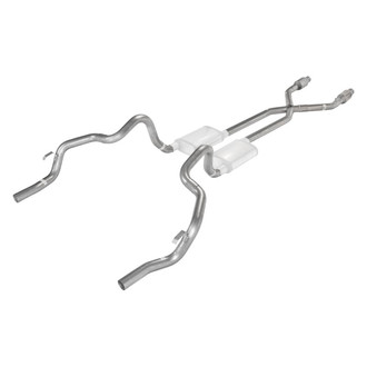 Pypes® - 409 SS Header-Back Exhaust System with Split Rear Exit
