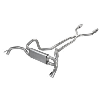 Pypes® - 409 SS Header-Back Exhaust System with Split Rear Exit