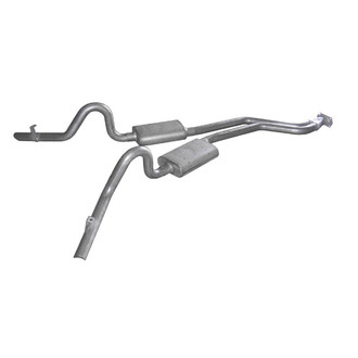 Pypes® - 409 SS Cat-Back Exhaust System with Split Rear Exit