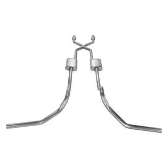 Pypes® - 409 SS Header-Back Exhaust System with Split Side Exit
