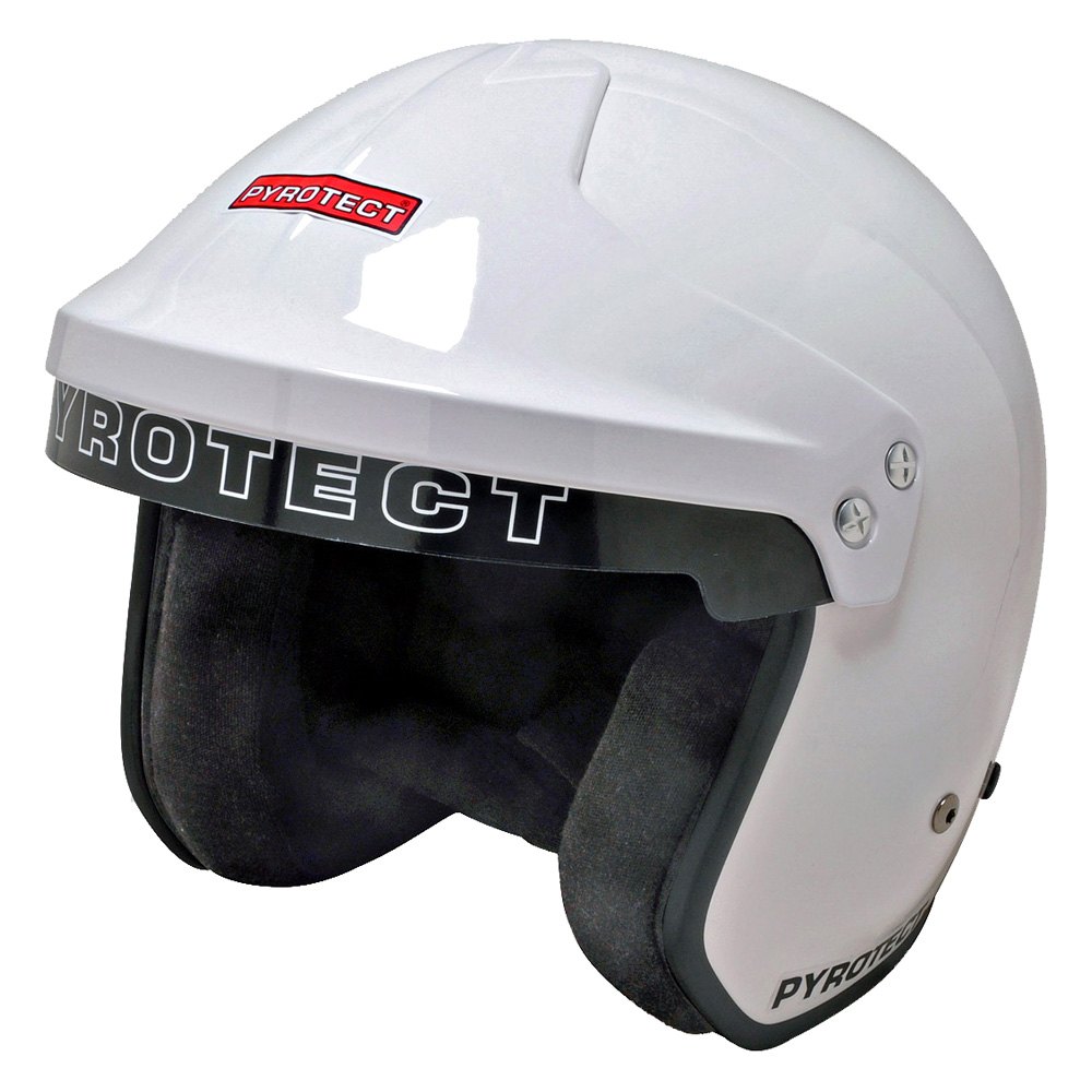 pyrotect open face helmet