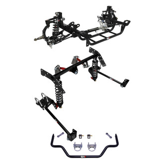 QA1® - 0"-2" x 0" Drag Racing Front and Rear Lowering Suspension Kit Level 2