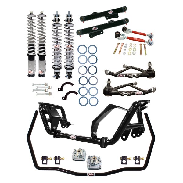 QA1® DK22-FMM3 - Drag Racing Front and Rear Suspension Kit Level 2