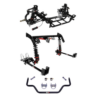 QA1® - 0"-2" x 0" Drag Racing Front and Rear Lowering Suspension Kit Level 3