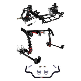QA1® - 0"-2" x 0" Drag Racing Front and Rear Lowering Suspension Kit Level 3