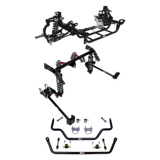 QA1® - 0"-2" x 0" Front and Rear Lowering Handling Kit Level 2
