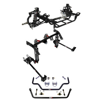 QA1® - 0"-2" x 0" Front and Rear Lowering Handling Kit Level 2