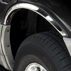 For Chevy Silverado 2500 2007-2014 QMI 145023 Polished Fender Trim For