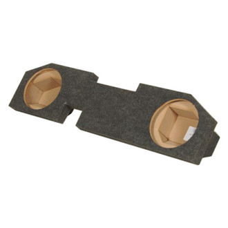QPower® - 10" 2-Hole Downward-Firing Sealed Subwoofer Enclosure