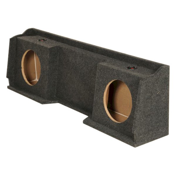 QPower® GMC12DFDUALN 12" 2Hole DownwardFiring Sealed Subwoofer