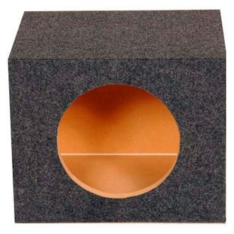 QPower® - Heavy Duty Series 10" 1-Hole Forward-Firing Ported Subwoofer Box