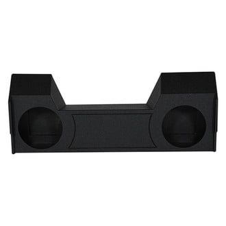 QPower® - QBomb Series 12" 2-Hole Upward-Firing Sealed Subwoofer Enclosure