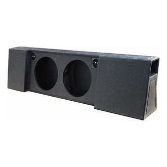 QPower® - QBomb Series 12" 2-Hole Forward-Firing Ported Subwoofer Enclosure