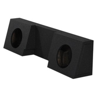 QPower® - 10" 2-Hole Forward-Firing Sealed Subwoofer Enclosure