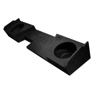 QPower® - QBomb Series 10" 2-Hole Downward-Firing Sealed Subwoofer Enclosure