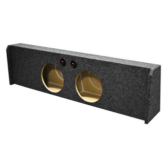QPower® - 12" 2-Hole Downward-Firing Ported Subwoofer Enclosure