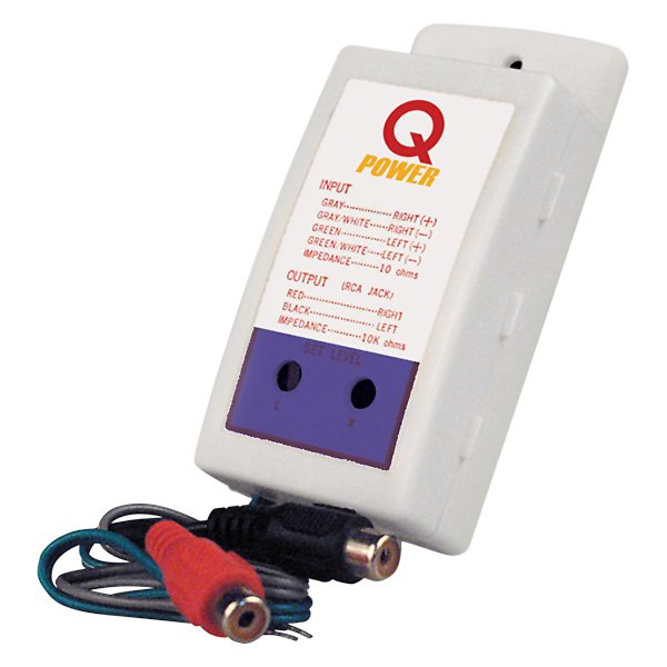 QPower® - 2-Channel Line-Out Converter