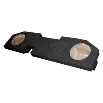 QPower® - 10" 2-Hole Upward-Firing Sealed Subwoofer Enclosure