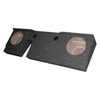 QPower® - 10" 2-Hole Downward-Firing Sealed Subwoofer Enclosure