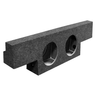 QPower® - 10" 2-Hole Forward-Firing Sealed Subwoofer Enclosure