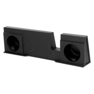 QPower® - QBomb Series 10" 2-Hole Downward-Firing Sealed Subwoofer Enclosure
